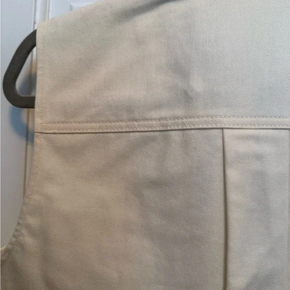 Zara Cream Sleeveless Jacket - Picture 4 of 4